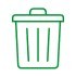 Icon of a recycling bin
