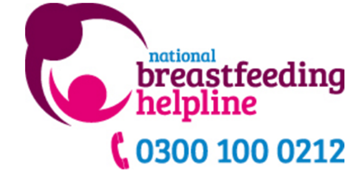 National breastfeeding helpline logo