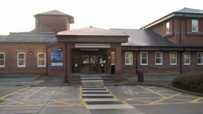 Leek Moorlands Hospital main entrance